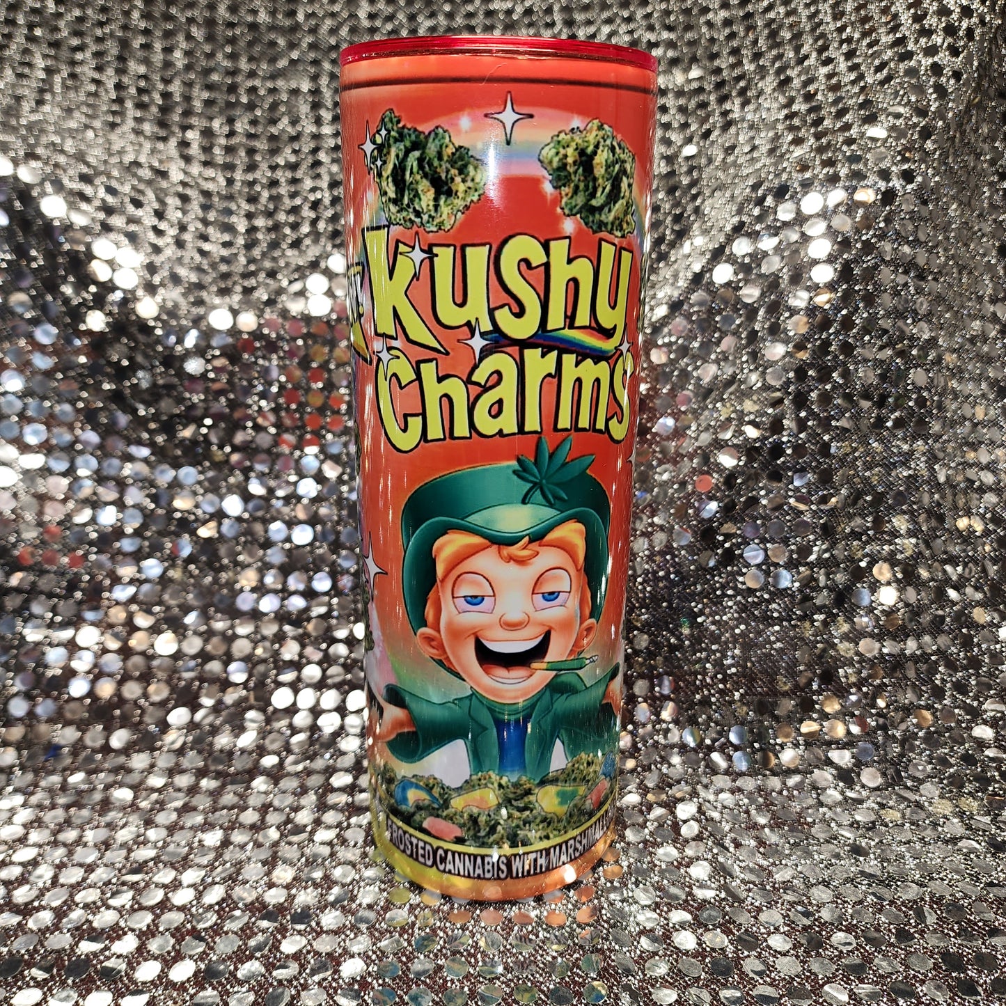 Kushy Charms 20oz Hookah Tumbler