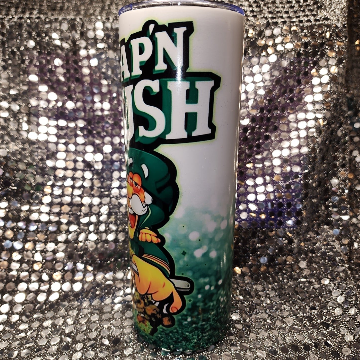 Cap'n Kush Glow in the dark Hookah Tumbler