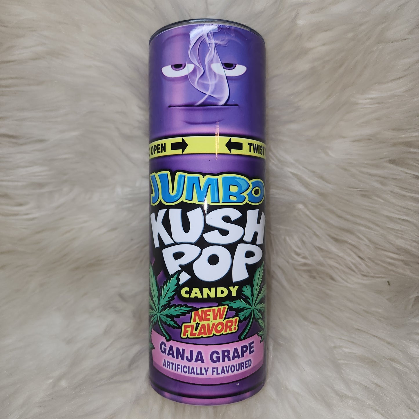 Grape Kush pop tumbler