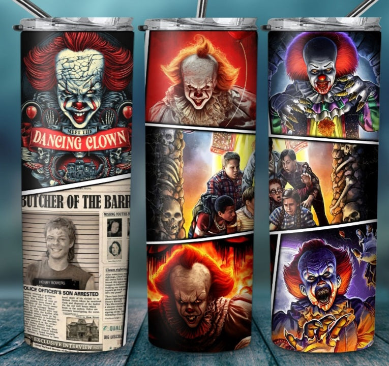 Horror Clown 20oz Tumbler