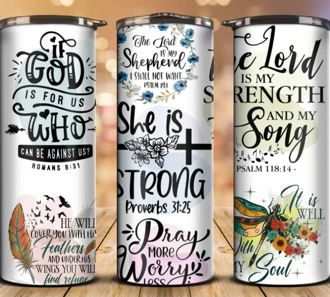 She is Strong 20oz Tumbler