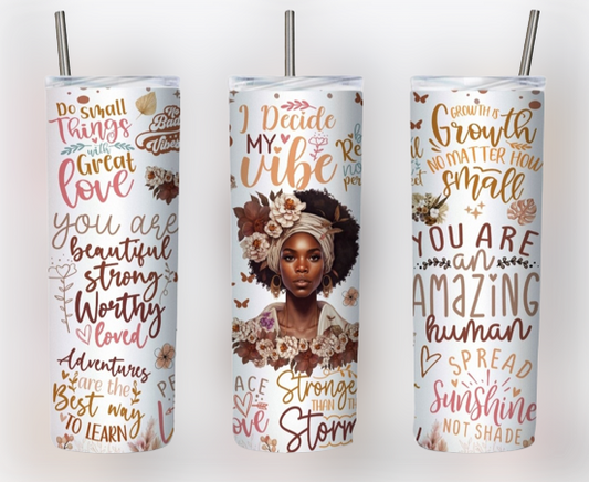 Brown Girl Inspiration 20oz Tumbler