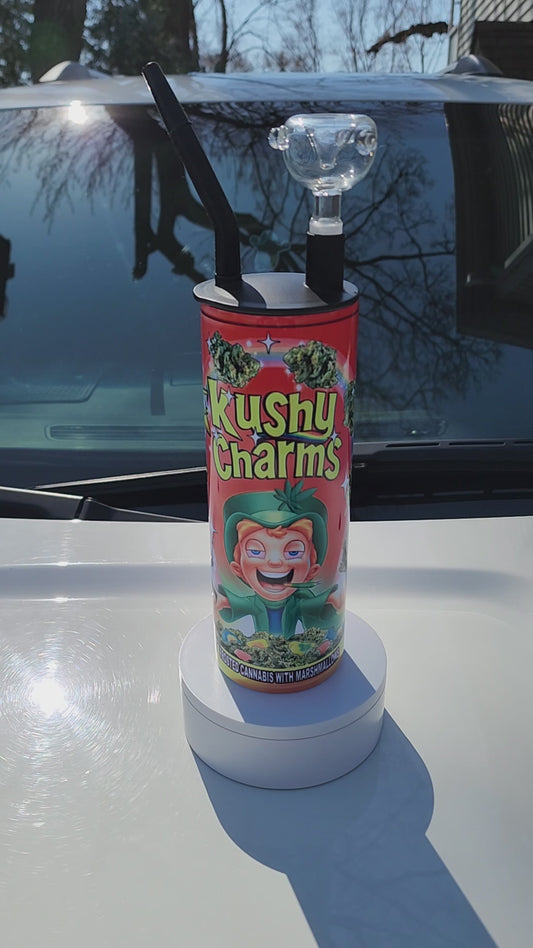 Kushy Charms 20oz Hookah Tumbler